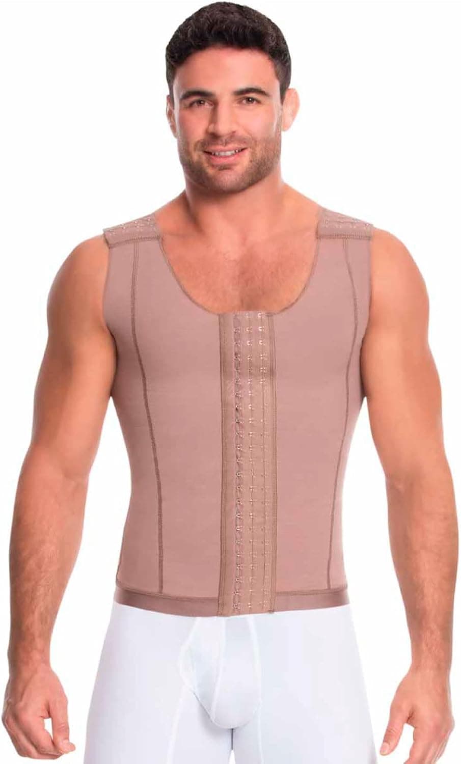 DELIÉ by Fajas DPrada Fajas Colombianas 12017 Slimming Vest for Men