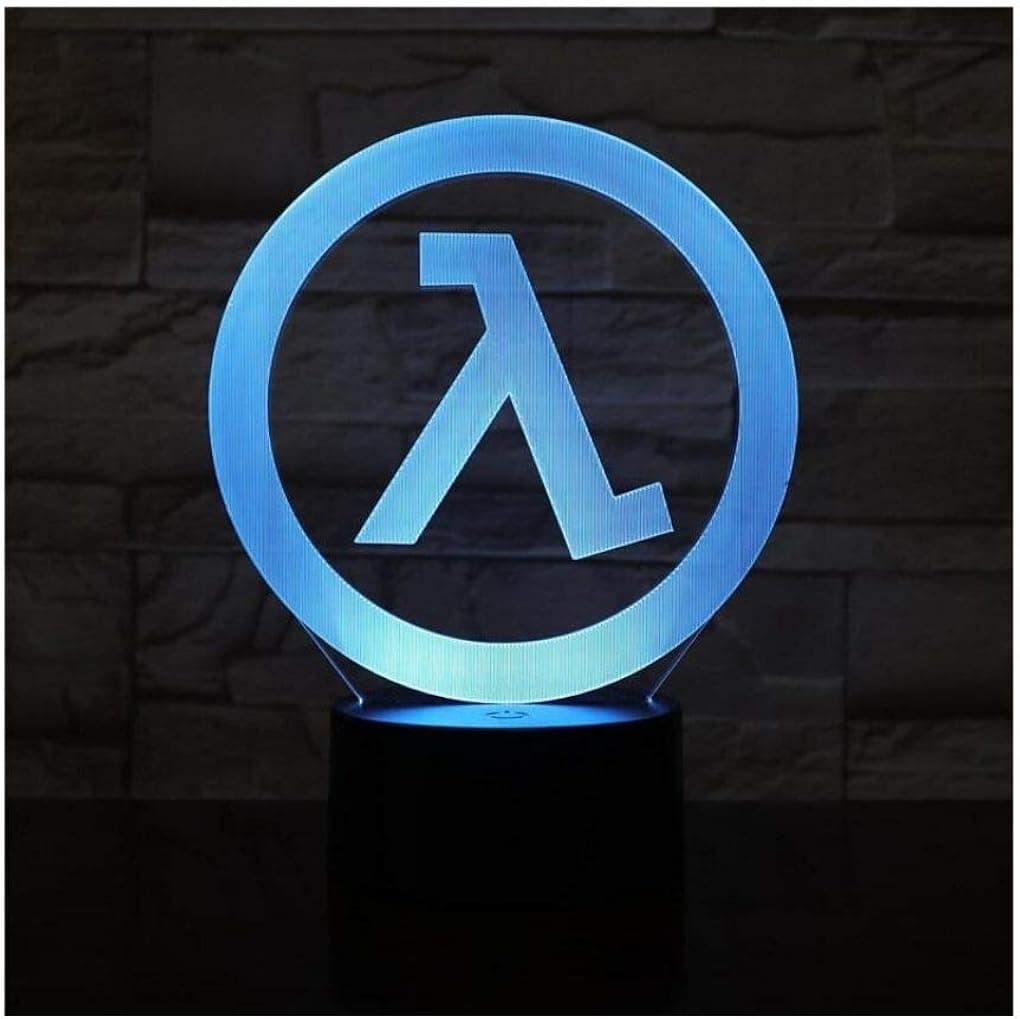Luxury & Trendy Half Life Alyx 7 Colors Night Light for Boys Bedroom