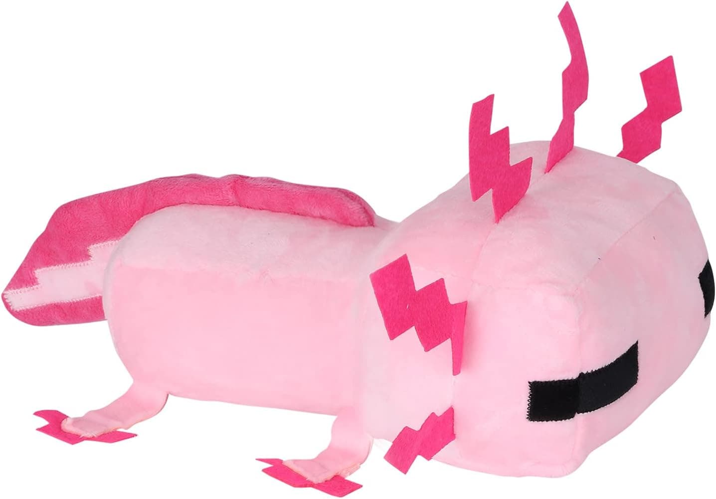 11.8 Inch Axolotl Plush , Axolotl Minecra Stuffed Animal Plushies ,Pink Axolotl Toy