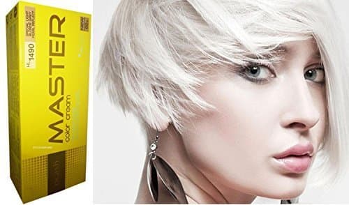 HL1490 Hair Color Permanent Hair Cream Dye Light Grey Pearl White Reflect NEW by Dcash Master