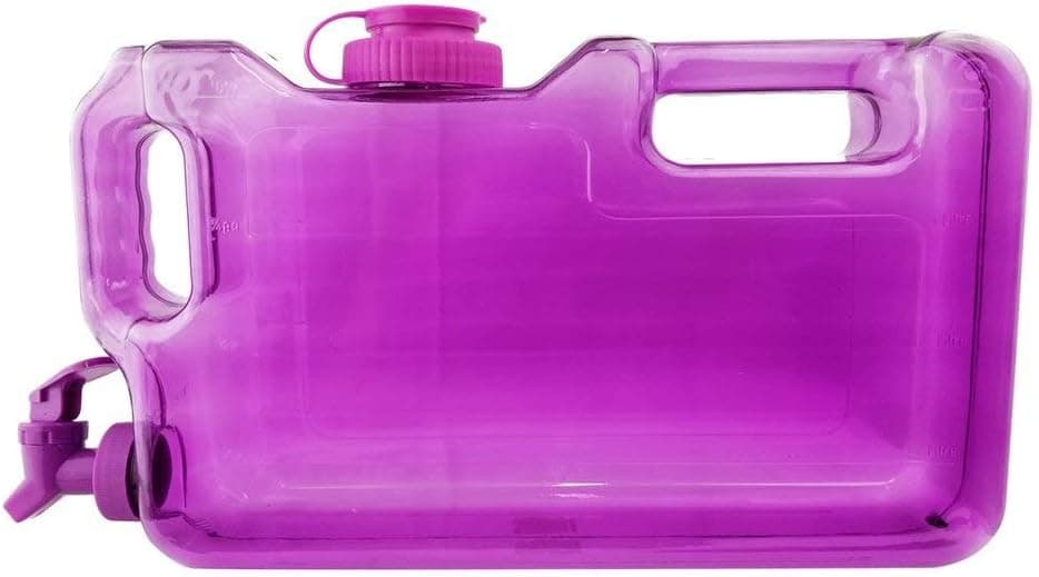 1 Gallon Refrigerator Bottle Water Dispenser w/Faucet BPA Free - Matching Colored Bottle Lid and Faucet and More