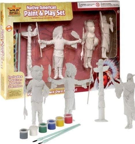 Wild Republic Paint N Play Native Americans
