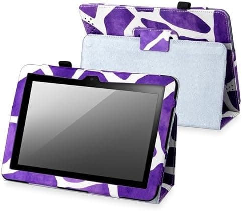 eForCity Leather Folio Case with Stand, Animal Print Pattern (PAMAKIDLL121)