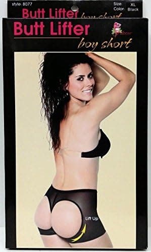 Butt Lift Tummy Control Trimmer all in one Butt Lifter, Black, X-Large
