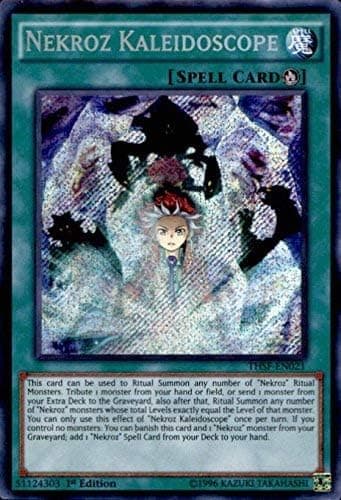 YU-GI-OH! - Nekroz Kaleidoscope (THSF-EN021) - The Secret Forces - 1st Edition - Secret Rare