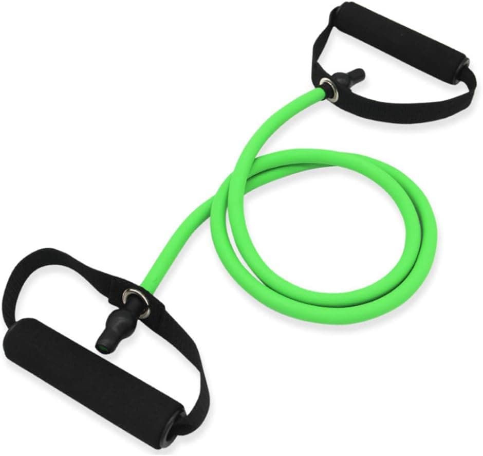 EDDO Single Resistance Bands for Exercise Natural Latex Fitness Exercise Bands Workout Bands Sets, Strength Training Exercise Bands Set (Green(25lb))
