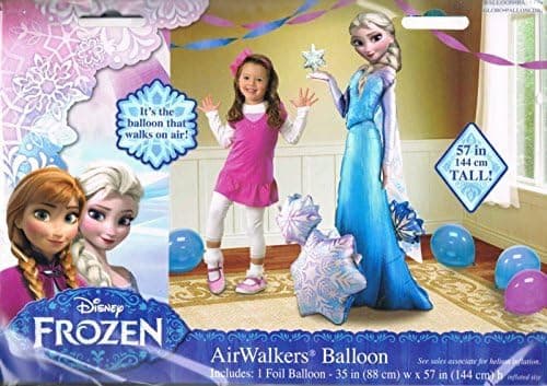 Anagram Frozen Elsa Airwalker 57" Birthday Party Jumbo Balloon Decoration