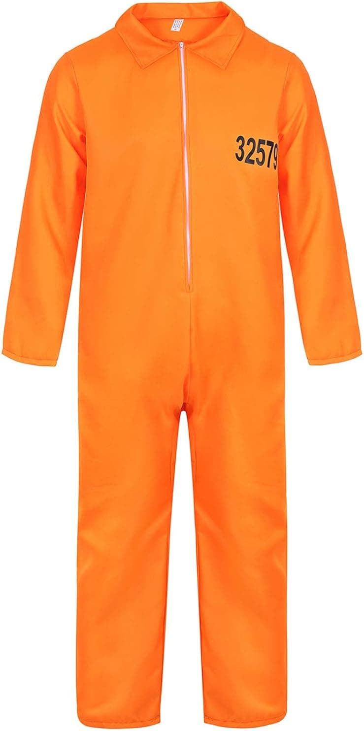 Men's Adult Astronaut Spaceman Costume Coverall Pilot Air Force Flight Jumpsuit Dress Up Party