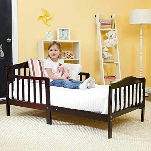 Toddler Beds with Safety Rails Frame for Kids Adult Children Bedroom Dorm