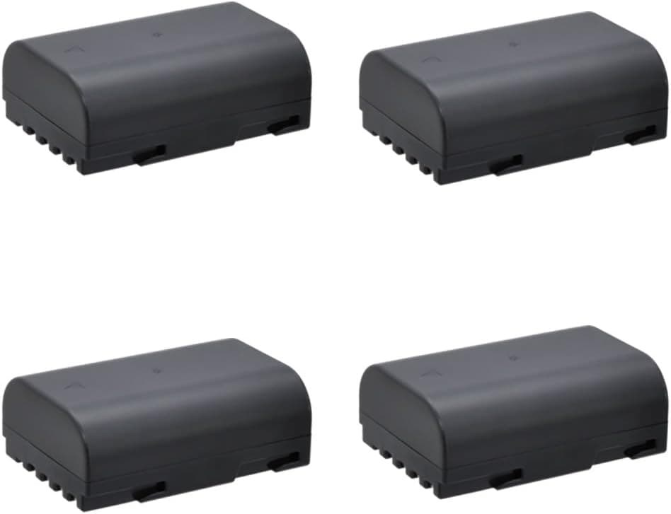 4 LI90 Li-Ion Rechargeable Batteries for Pentax K-5 II, K-5 IIS, K-01, K-7, K-5, K-3, and 645D DSLR Cameras + Microfiber Cloth
