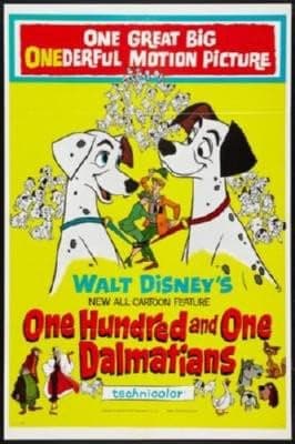 101 Dalmations Movie Poster 24in x 36in