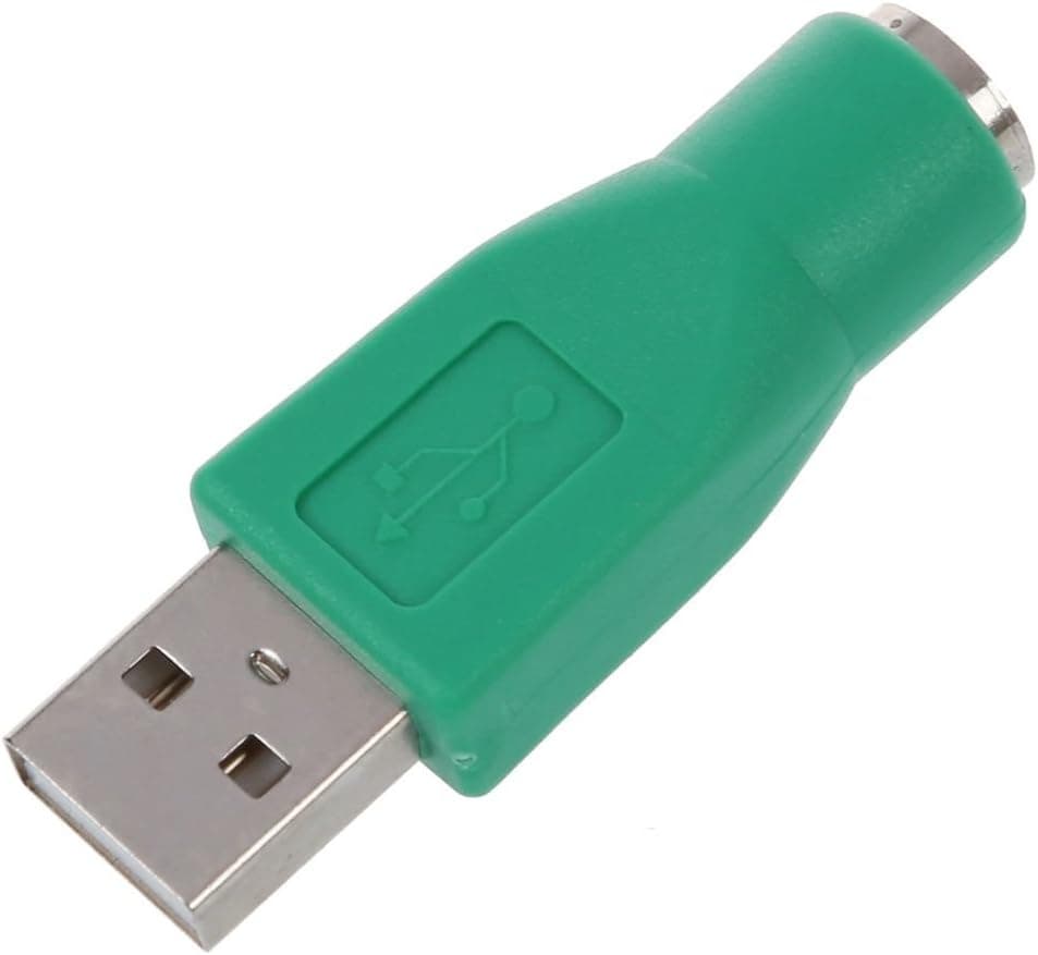 SODIAL(R) PS / 2 Female to USB Male Adapter Converter for Keyboard Mouse Mouse