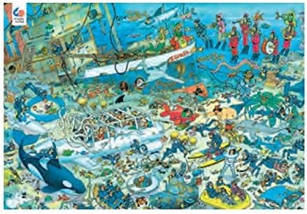 Ceaco Jan Van Haasteren 1500 Piece Jigsaw Puzzle - Undersea Fun
