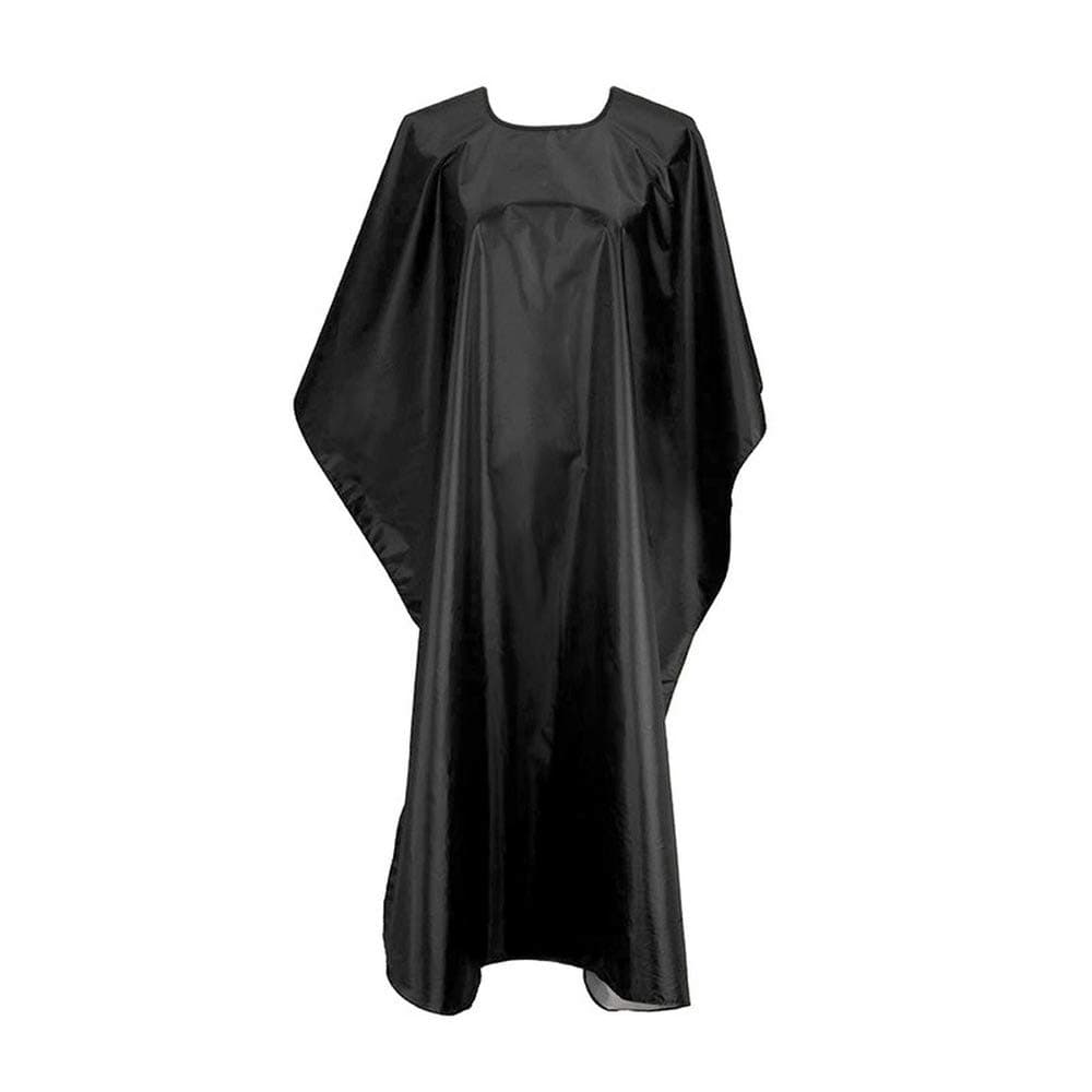 Lesfin Professional Barber Cape, Hair Styling Cape Nylon Haircutting Salon Cape Hairdressing Apron-55" x 63" (1 PCS, Black)