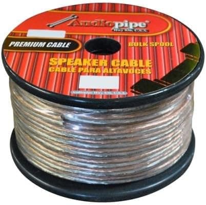nippon Audiopipe Cable1025 10 Ga 25' Spool Car Audio Speaker Cable 10 Gauge