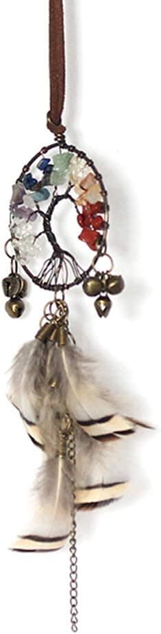 Malicosmile Dream Catchers for Cars Rear View Mirror, Handmade Small Dream Catchers Car Charm for Interior Rearview Hanging Decorations