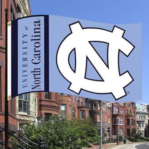 North Carolina Tar Heels (UNC) Premium 3x5 Flag
