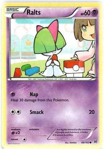 Pokemon - Ralts (68/162) - XY Breakthrough