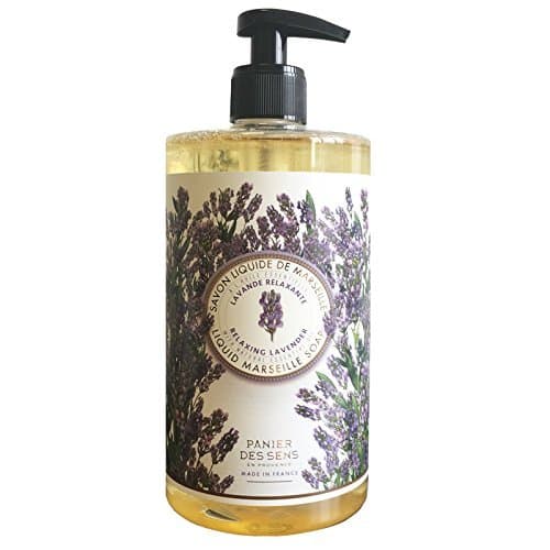 Panier Des Sens Liquid Marseille Soap Lavender Refill Large Size 25.3 Fl oz/ 750 ml
