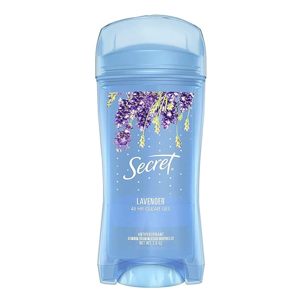 Secret Anti-Perspirant Deodorant Clear Gel Luxe Lavender 2.7 oz