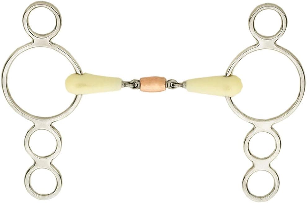 Happy Mouth Copper Roller Mouth 3-Ring Pessoa Gag