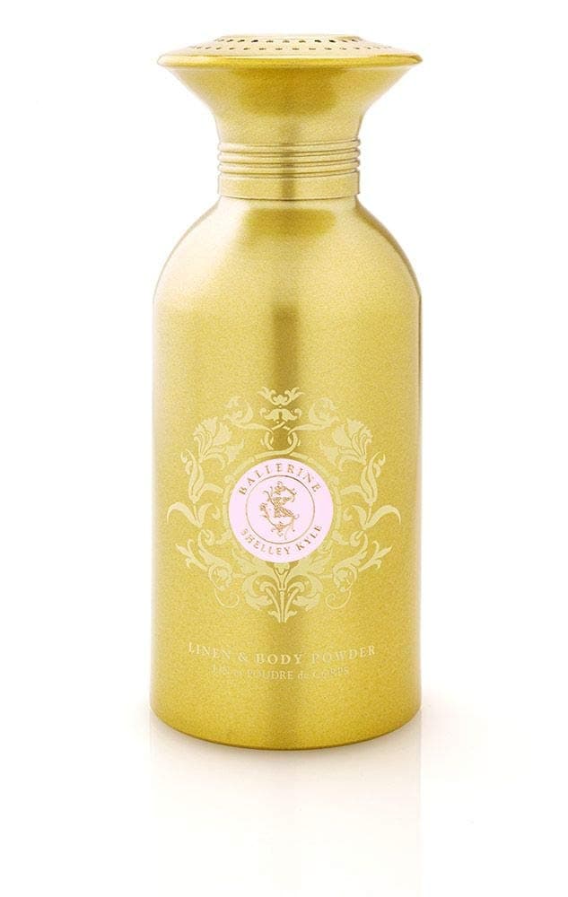 Shelley Kyle Ballerine Talc Free, Fragrance-Filled, Linen and Body Powder, 326g (Puff not Included)
