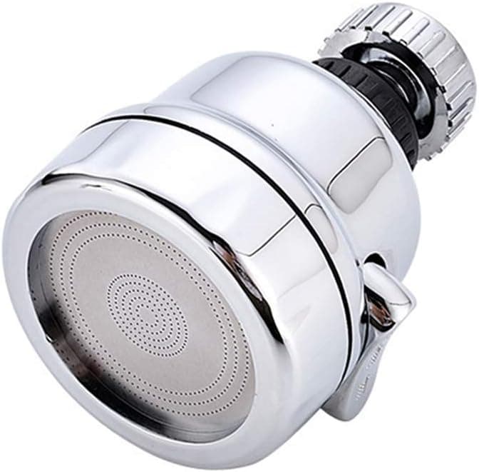 360 Degree Swivel Water Faucet Aerator 3 Modes Adjustable Faucet Water Filter Spray Head Replacement Tap Faucet for Kitchen Bathroom Sink