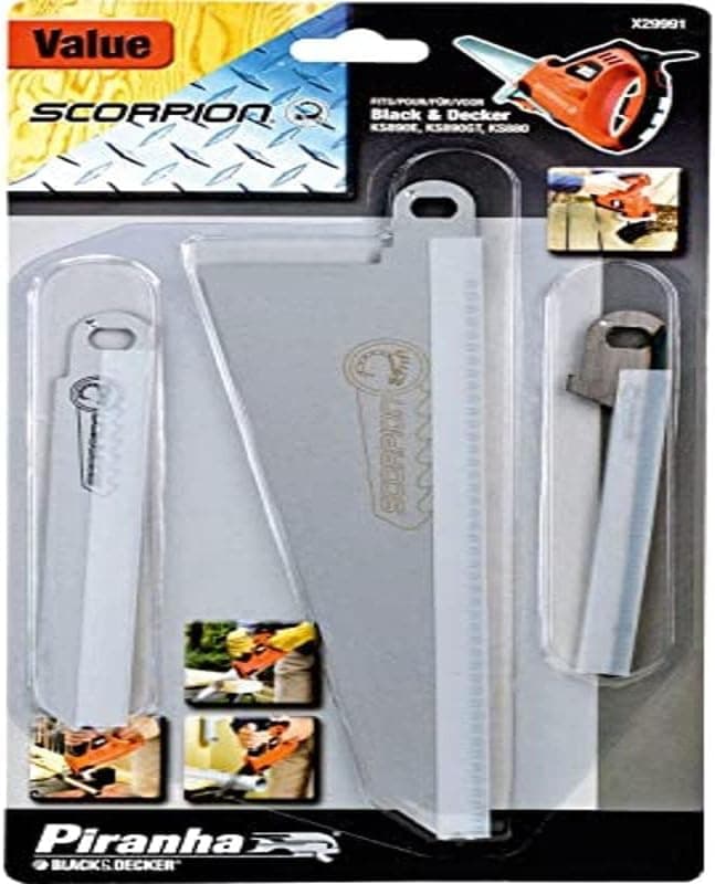 Piranha Scorpion Value Blade Pack - Set of 3