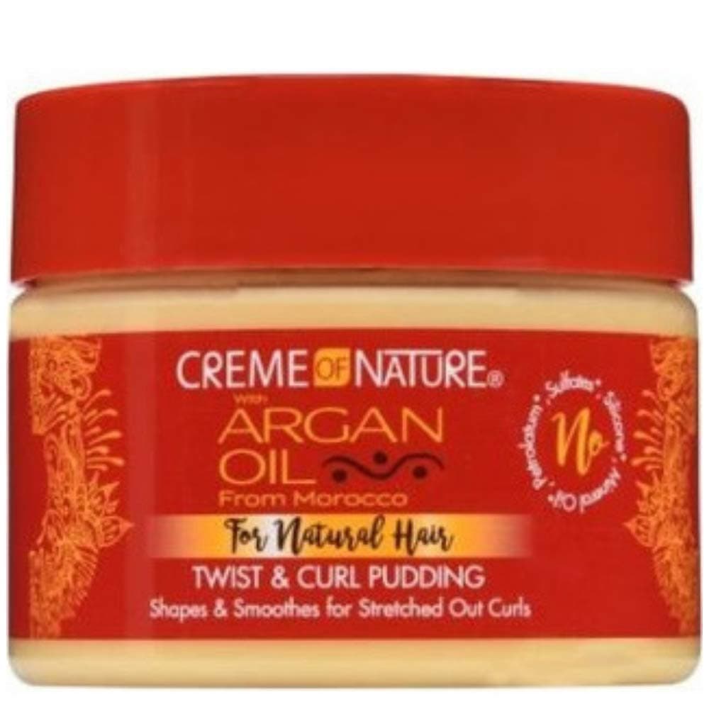 Creme of Nature Pudding Perfection With Argan Oil From Morocco, 11.5 oz (Pack of 4)