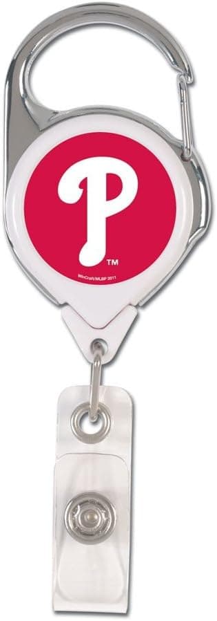 WinCraft MLB Philadelphia Phillies 47030011 Retractable 2S Prem Badge Holders