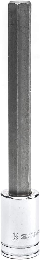 GEARWRENCH 1/2" Drive Long Length Hex Bit Socket, 1/2" - 82567