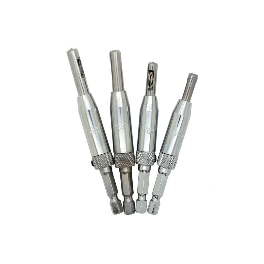 4 Pics Doors Windows HSS Self Centering Hinge Drill Bits Cabinet Tool Set Woodworking Tools for Cabinet Door