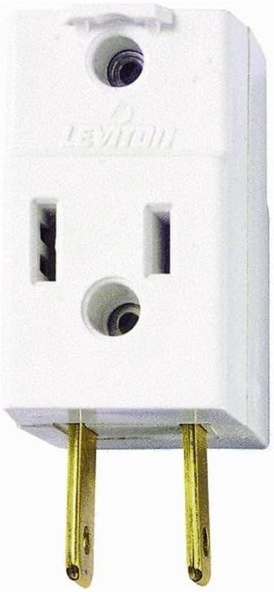 OUTLET ADAPTER WHT 125V
