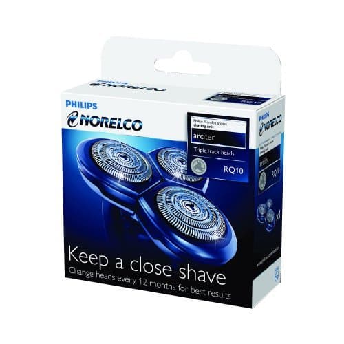 Philips Norelco RQ10 Replacement Shaving Heads, RQ10/52