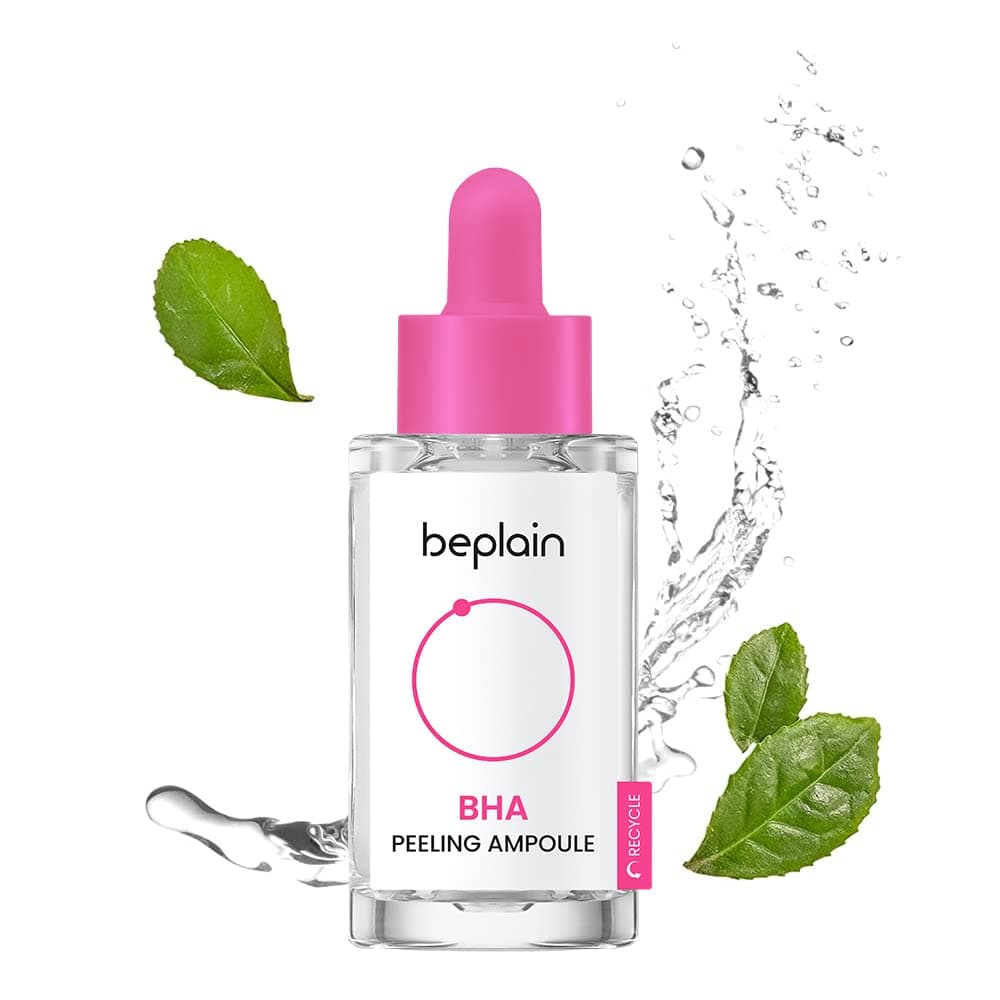 beplain BHA Peeling Ampoule | 0.2% Salicylic Acid Exfoliating Serum | Pore Refining, Oil & AcneControl | 1.67fl.oz | Beplain