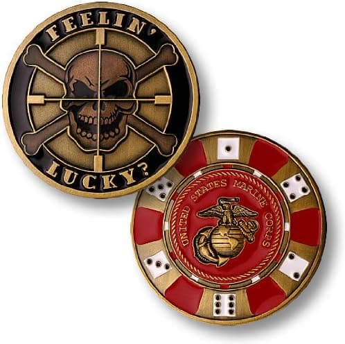 Feelin' Lucky -- Marine Corps Challenge Coin