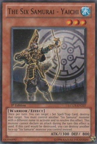 YU-GI-OH! - The Six Samurai - Yaichi (LCGX-EN227) - Legendary Collection 2 - 1st Edition - Common
