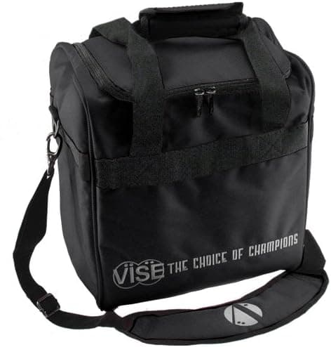 Vise 1 Ball Tote Black Bowling Bag
