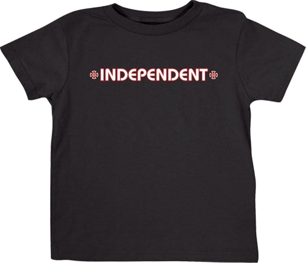 Independent Bar Cross Toddler Tee 4t [Black]