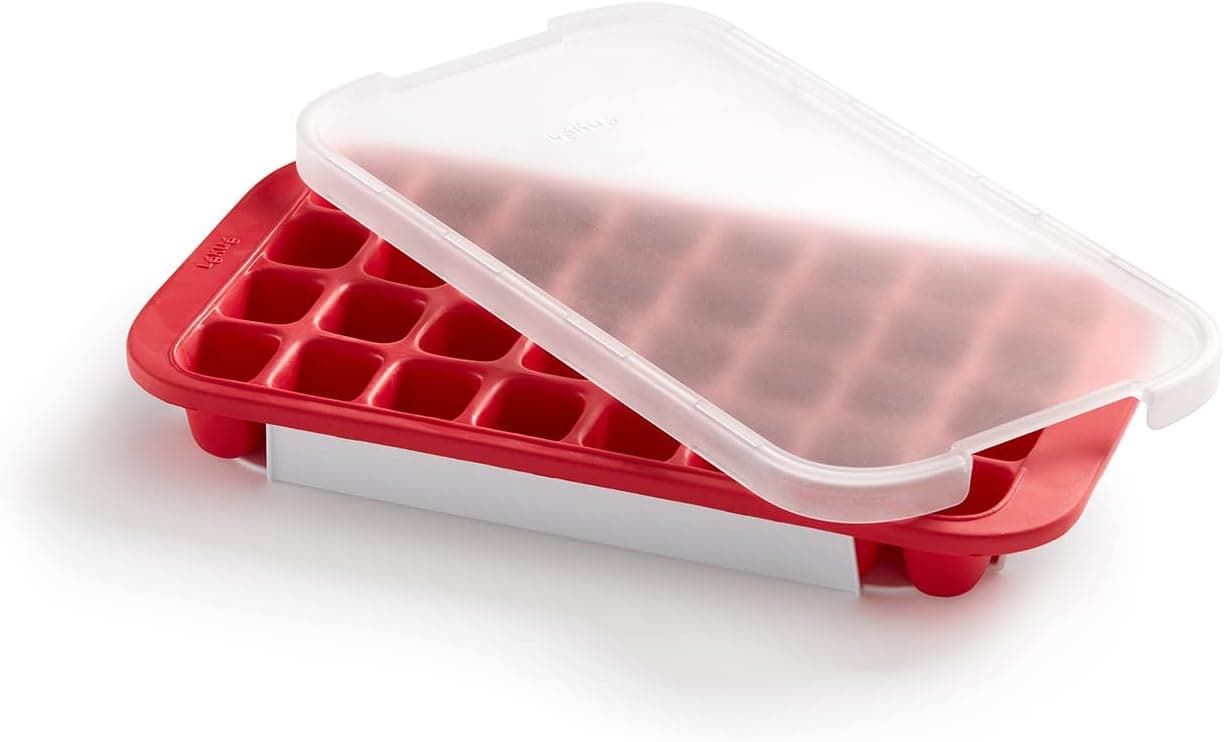 Lekue Industrial Ice Cube Tray, Red