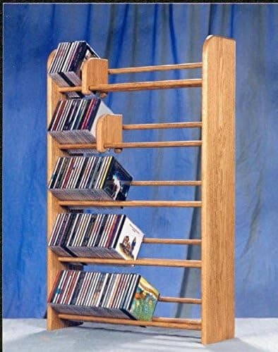 275 CD Storage Rack Finish: Natural