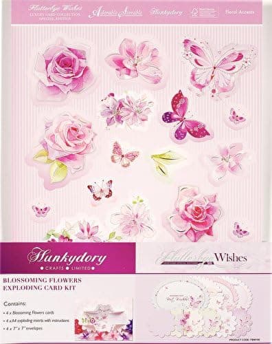 Scalloped Flowers Exploding Inserts Kit
