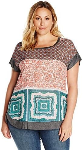 Single Dress Women's Plus Size Della Short Sleeve Top