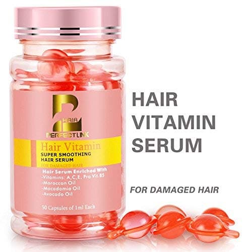 Perfect Care Dry Hair Serum, Best Serum for Hair Split Ends, Vitamin B5 and Argan Oil Hair Serum for Dry Damaged Hair, Repair Dry Damaged Hair 50ML