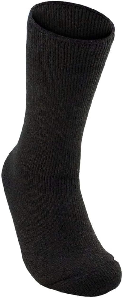 EcoSox Unisex Blue Flame Thermal Unisex Crew Boot Socks Ultra Warm Soft Comfortable