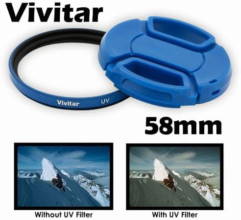 Vivitar FKSC58BL 58mm Camera Lens Filters (OLD MODEL)
