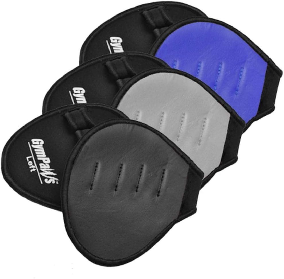 Real Leather Weight Lifting Pads - Grips That Fit Like A Glove! for Cross Interval Fit Training | Weight Lifting | Gymnastics