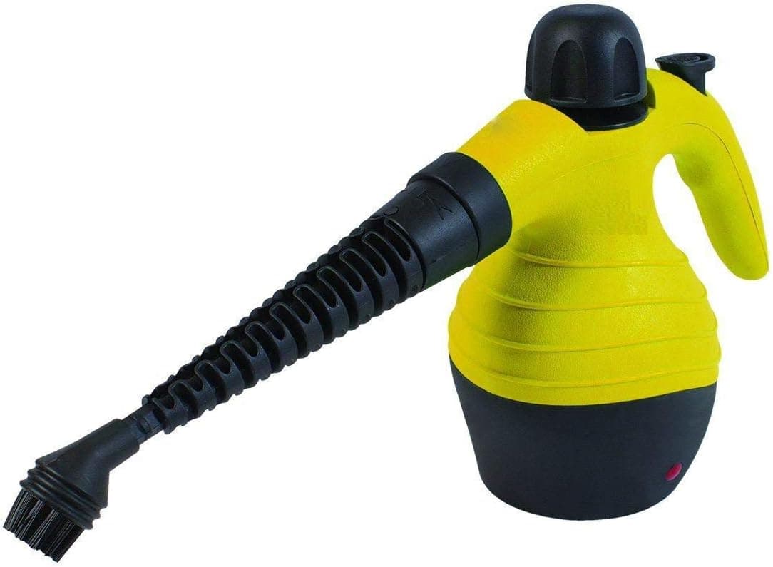 Pressurized Handheld Surface Upholstery Steam Cleaner with 11 Piece Accessories, Multi-Purpose Chemical-Free Cleaner for Home Use, Portable Steamer Cleaning for Multi-surface, Tile, Floor, Grout, Window, Sofa, Car