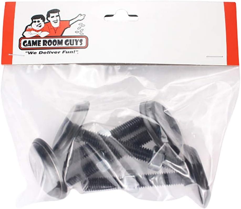 Game Room Guys Heavy Duty Leg Levelers - Black- Set of 4