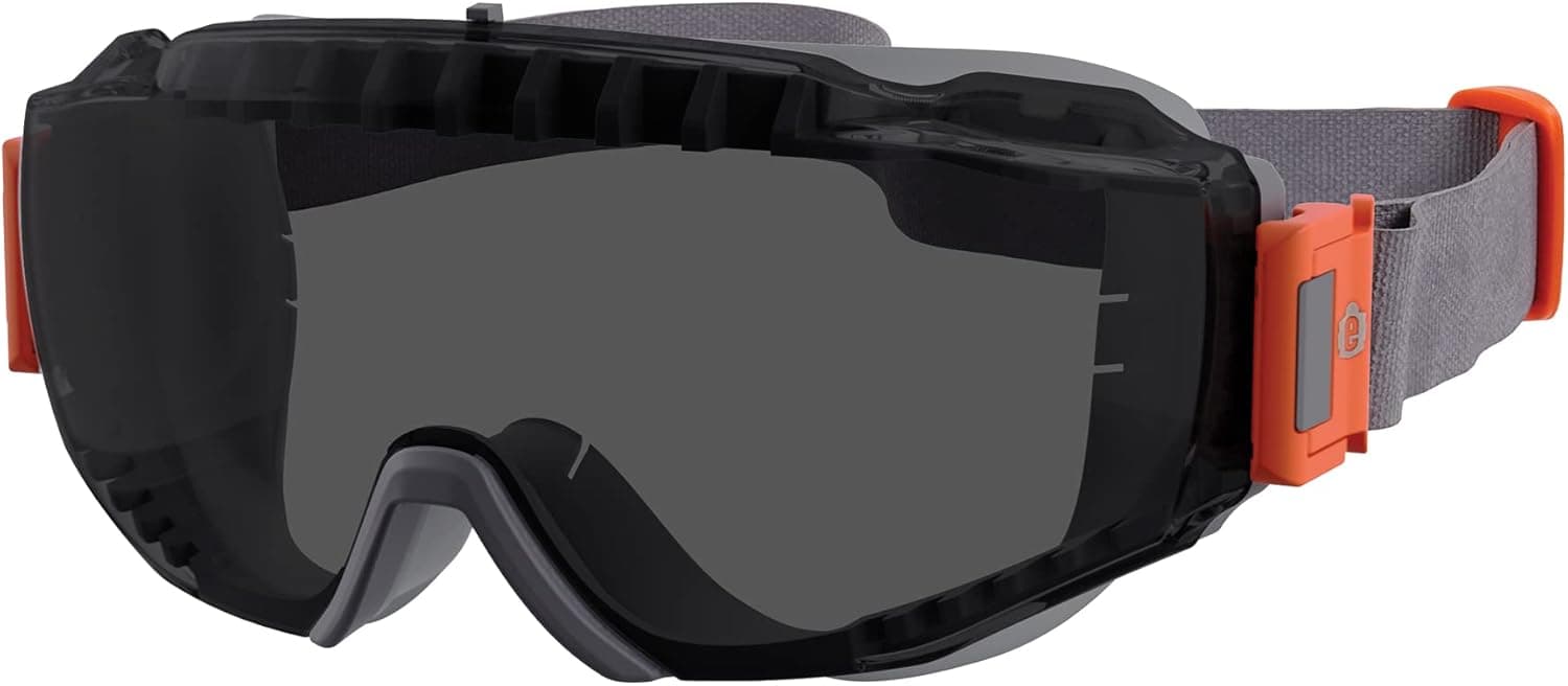 Ergodyne Skullerz Modi Protective OTG Safety Goggle, Indirect Venting, Anti Fog, Scratch Resistant